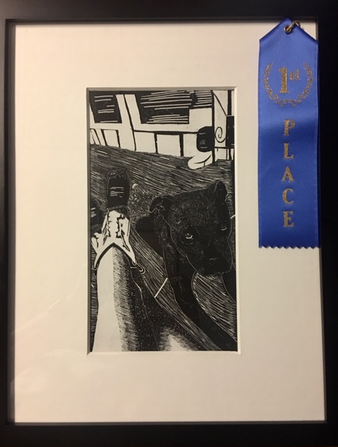 Nalani Marlowe's winning art piece