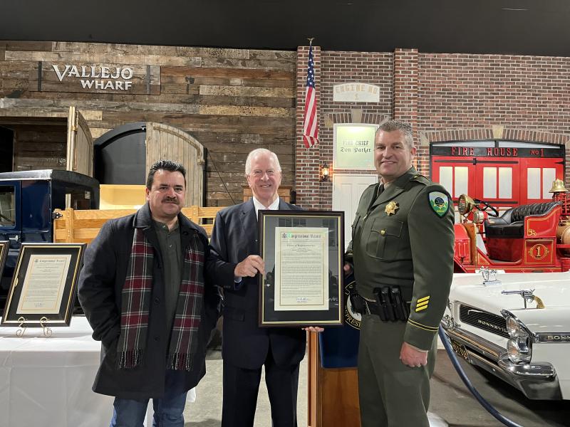 UPDATED: Thompson Announces Napa County Public Safety Heroes