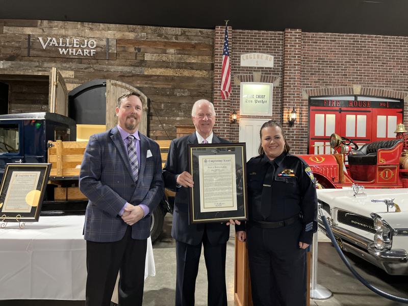 Thompson Announces Solano County Public Safety Heroes