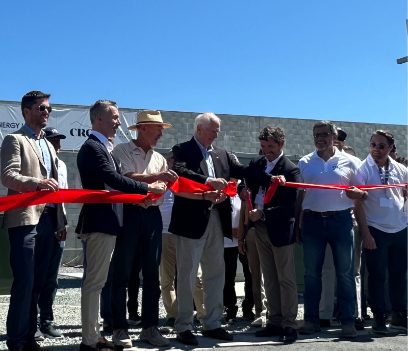 Thompson Marks Opening of Calistoga Resiliency Center