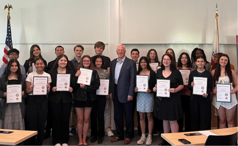 Thompson, Aguiar-Curry Announce Student Leadership Council