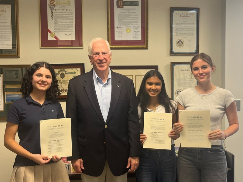 Thompson, Napa Schools For Climate Action Lead Climate Restoration Resolution