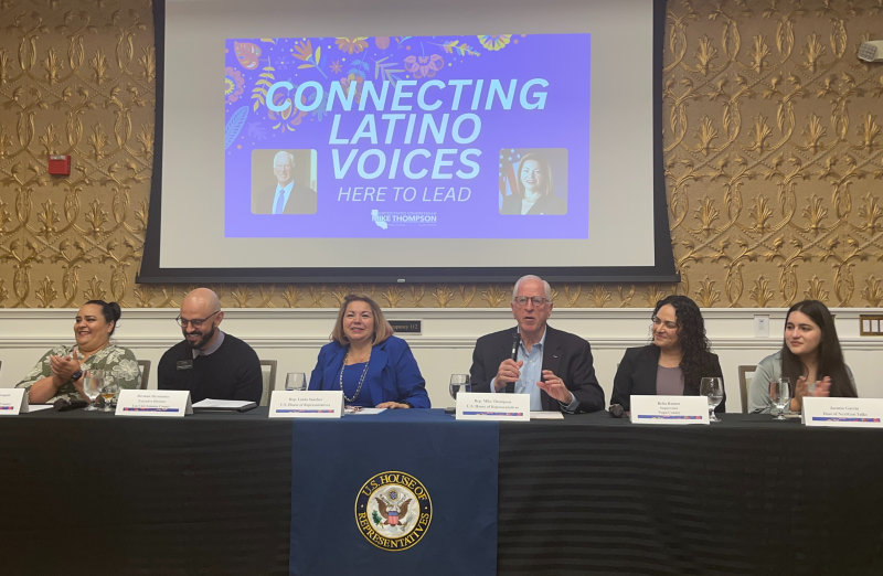 Thompson Brings Together NorthBay Latino Leaders