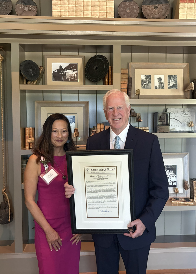 Thompson Anounces 2026 Napa County Woman of the Year