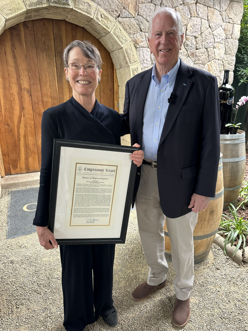 Thompson Announces 2026 Napa County Climate Crisis Champion