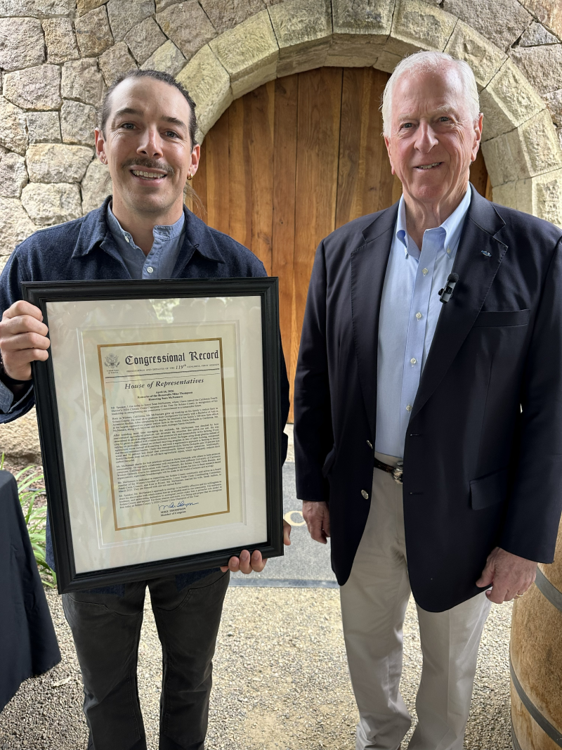 Thompson Announces 2026 Solano County Climate Crisis Champion