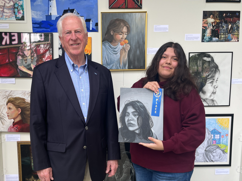Thompson Announces Overall Winner, Napa County Finalist